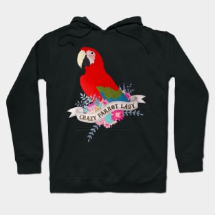 Crazy Parrot Lady Hoodie